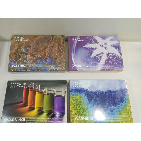 MEL Science Kits Homeschool Chemistry Lot Of 9 New & Sealed - Picture 3 of 16